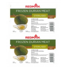 Redman Frozen Durian Meat 